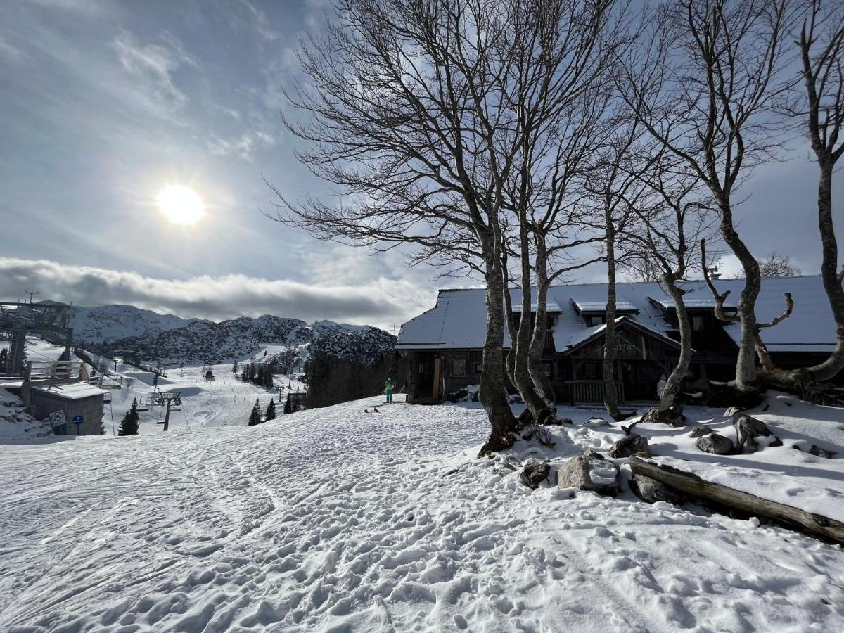 Chalet Burja At Vogel Mountain - Cable Car Access Or Hiking - Not Reachable With Car Bohinji-tó Kültér fotó