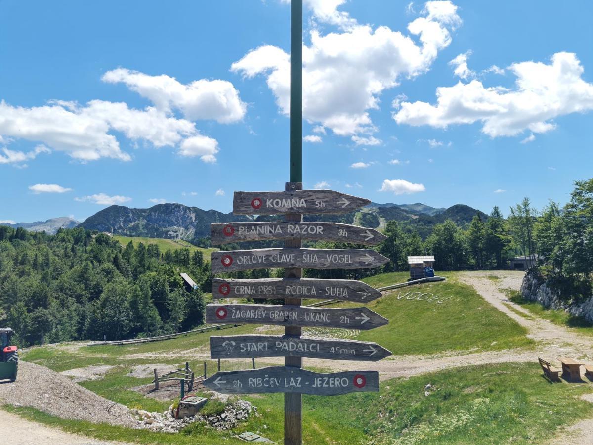 Chalet Burja At Vogel Mountain - Cable Car Access Or Hiking - Not Reachable With Car Bohinji-tó Kültér fotó